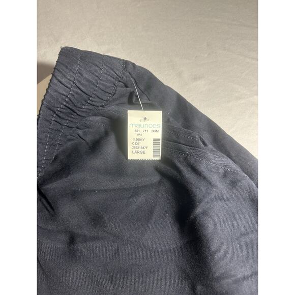 NEW Maurices Women’s Casual Shorts – Size Large – 3.5” Inseam – Dark Gray - Picture 3 of 5